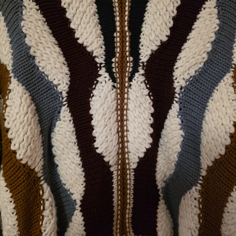 Colorful Geometric Pattern Sweater - Picture 4 of 5